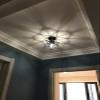 BLMM Clear Glass Star Flush Mount Moravian 8'' Star Ceiling Light Shade with E26 Bulb Close to Ceiling Light Fixtures for Indoor Restaurant Cafe Loft Bar Living Study Room Corridor Aisle (20cm) view 2