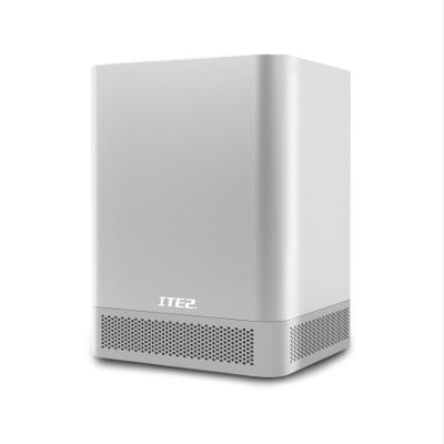 ITE2. 2 Bay NAS NE-201- Network Attached Storage - Mini PC - Personal Cloud Storage - Intel Celeron 3955U Dual Core - 8GB DDR4-128GB SSD