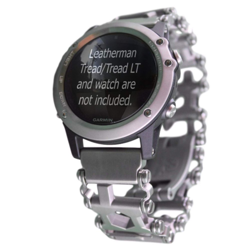 BestTechTool watch adapter compatible with LEATHERMAN TREAD and compatible with GARMIN - BTT adapter compatible with GARMIN watches (Forerunner220, 620, Stainless Steel, TREAD)