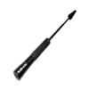 VMS RACING Retractable Black Machined CNC Aluminum and Black Real Carbon Fiber 4.5" to 8" inch Antenna Compatible with Nissan 350Z Fairlady Z 240SX 180SX view 1