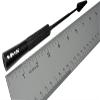 VMS RACING Retractable Black Machined CNC Aluminum and Black Real Carbon Fiber 4.5" to 8" inch Antenna Compatible with Nissan 350Z Fairlady Z 240SX 180SX view 3