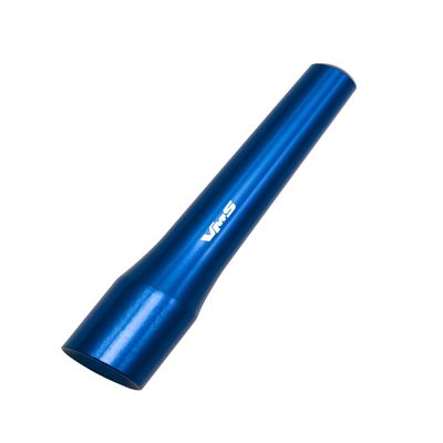 VMS Racing 3 inch P STYLE Short CNC Machined Billet Aluminum Antenna in BLUE for Nissan 350Z Fairlady Z 240SX 180SX