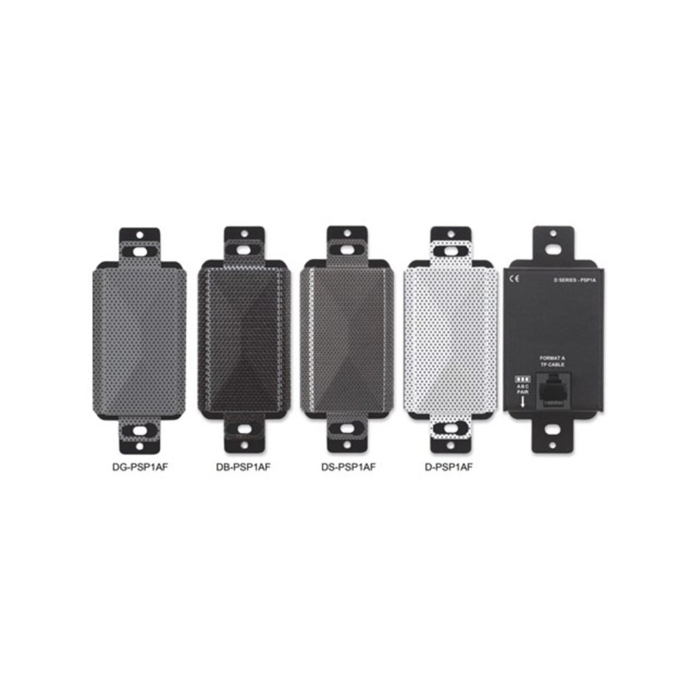 Radio Design Labs RDL Decora-Style Active Loudspeaker - Format-A - Gray - Installer Level Adjust (DG-PSP1AF)