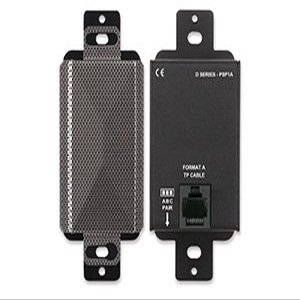Radio Design Labs RDL Decora-Style Active Loudspeaker - Format-A - Stainless Steel - Installer Level Adjust (DS-PSP1AF)