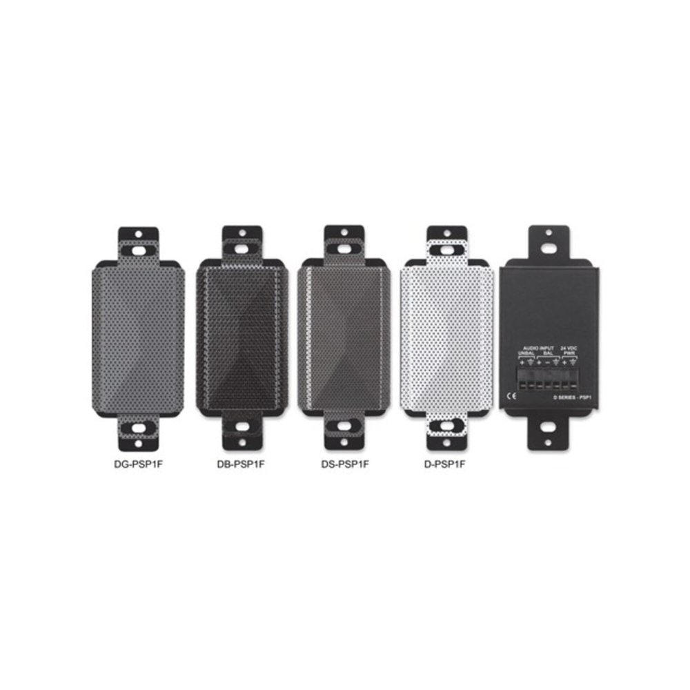 Radio Design Labs RDL Decora-Style Active Loudspeaker - White - Installer Level Adjust (D-PSP1F)