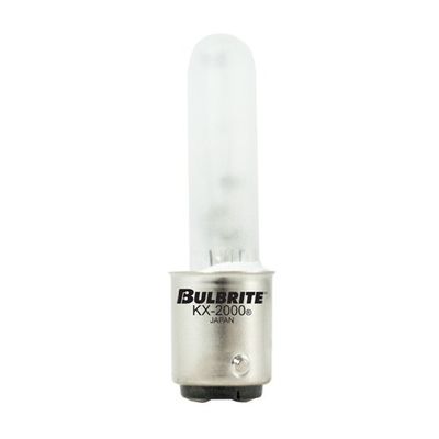 (Pack of 5) Bulbrite 20W T3 KX2000 Frost DC 120V Light Bulb