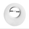 PROCURU [6-Pack] 6" Open Metal Ring Trim for Recessed Can Lights - for BR30, PAR30, LED, Incandescent, CFL, Halogen (White (6-Pack)) view 3