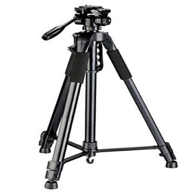 Bresser F002022 TR-682AN Traveler Tripod 180 cm with 3-Way Panorama Head Black