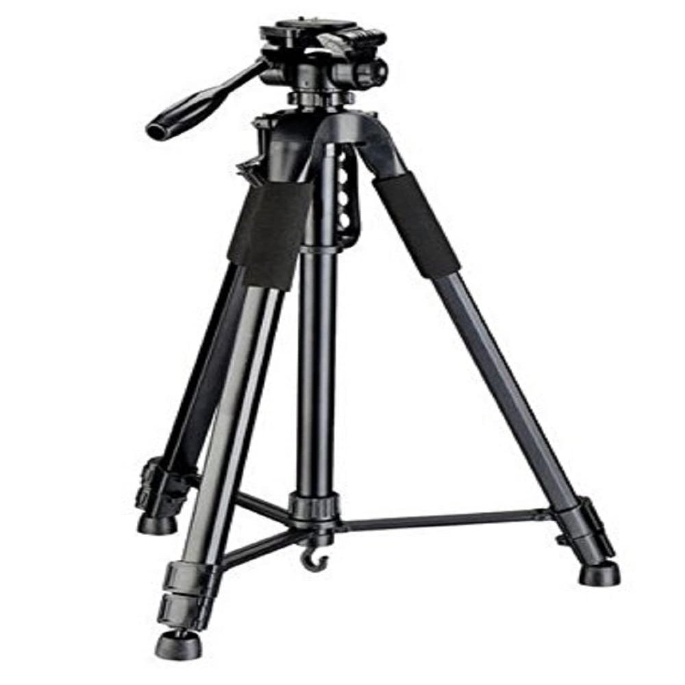 Bresser F002022 TR-682AN Traveler Tripod 180 cm with 3-Way Panorama Head Black