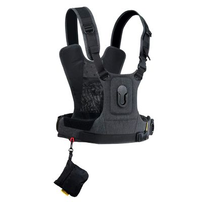 Cotton Carrier CCS G3 Camera Harness System for One Camera, Grey, 1 Camera