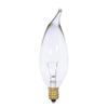 Satco S3868 12V Incandescent Candelabra Base 25 Watt CA10 Light Bulb 2700K Warm White 25 Incandescent Bulbs view 1