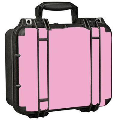 Skin Decal Vinyl Wrap for Pelican 1400 Case Stickers Skins Cover/Subtle Pink