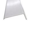 Beam Lighting Under Cabinet Light Cover Replacement | White Ribbed Acrylic Diffuser (L-Shaped, 24") view 1
