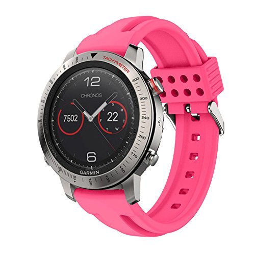 Senter Soft Silicone Sport Bands for Garmin Fenix Chronos Smart Watch