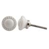 IndianShelf 10 Piece Tiny Solid Modern Dresser Handles Drawer Knobs Cabinet Pulls Stylish Appeal Ceramic view 1