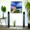 Rockville TM150B Powered Home Theater Tower Speaker System, Black, 1000W, 10" Subwoofers, Bluetooth, USB/SD Playback, FM Radio, Remote Control, Karaoke Ready, Perfect for Home Entertainment view 2