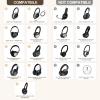 Aurivor Replacement Ear-Pads Cushions for Bose QuietComfort (QC) 35 35ii 25 15 2 and More Headphones, Upgraded Covers with Soft Protein Leather, Reinforced Sealing, Optimized Memory Foam (Brown) view 2