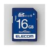 Elecom 16GB Class 10 UHS-I MF-FS016GU11R SDHC Memory Card
