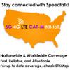 SpeedTalk SIM Card for GPS Trackers Pet Kids Senior Vehicle Car Activity 4G LTE Tracking Devices | 30 Days Wireless Plan | 3 in 1 Simcard - Standard Micro Nano | No Contract | USA Canada Mexico view 2