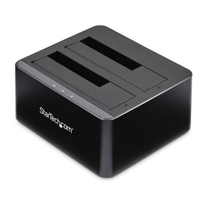 StarTech Dual-Bay USB 3.0 2.5/3.5in SATA HDD/SSD Dock, 5Gbps (SDOCK2U33V)
