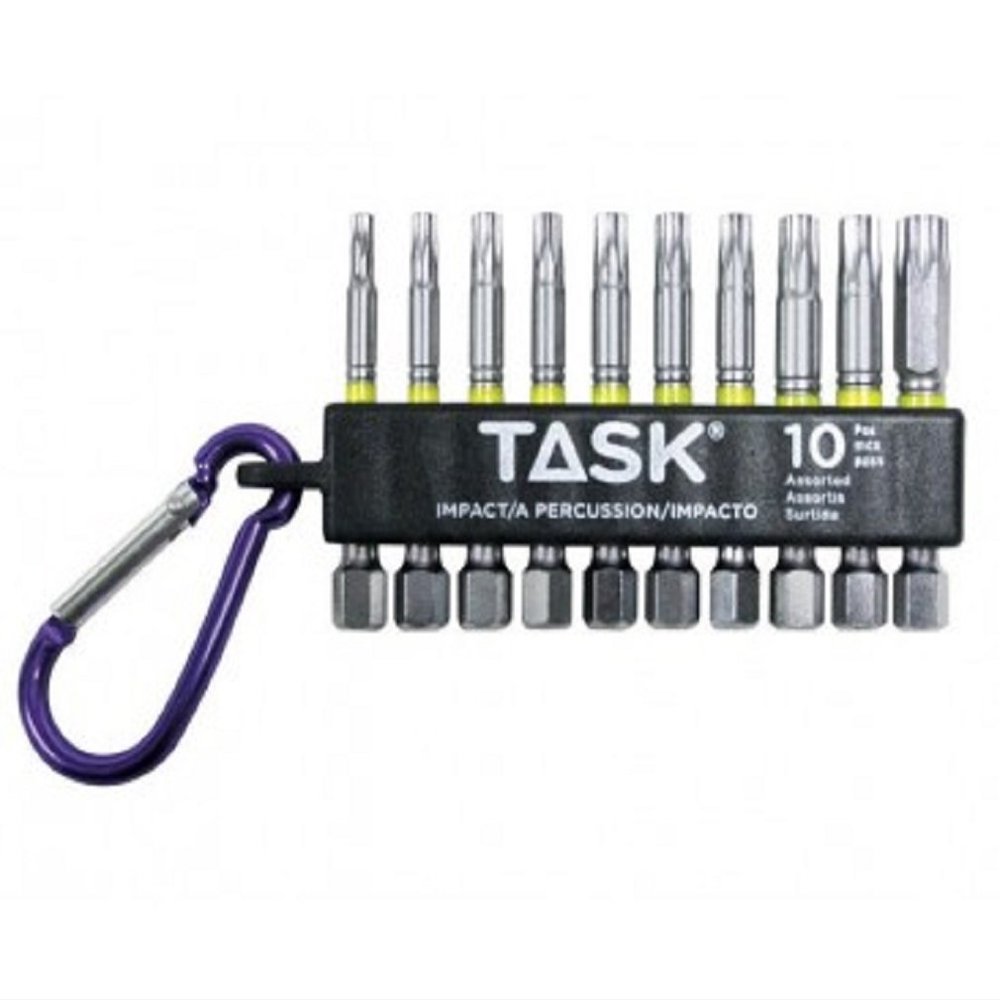Task Tools Torx Imp Bit Clp 10pc 2