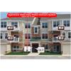 AMOCAM 4 Units Apartment Intercom System, Video Intercom Video Door Phone Kit, HD Camera 7" Monitor with ID keyfobs Unlock for 4 Household view 2