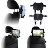 Navitech Portable in Car Headrest/Back Seat Black Expandable Firm Grip Mount Cradle for The Huawei MediaPad T1 10.0 24.4 cm 9.6 inch view 1