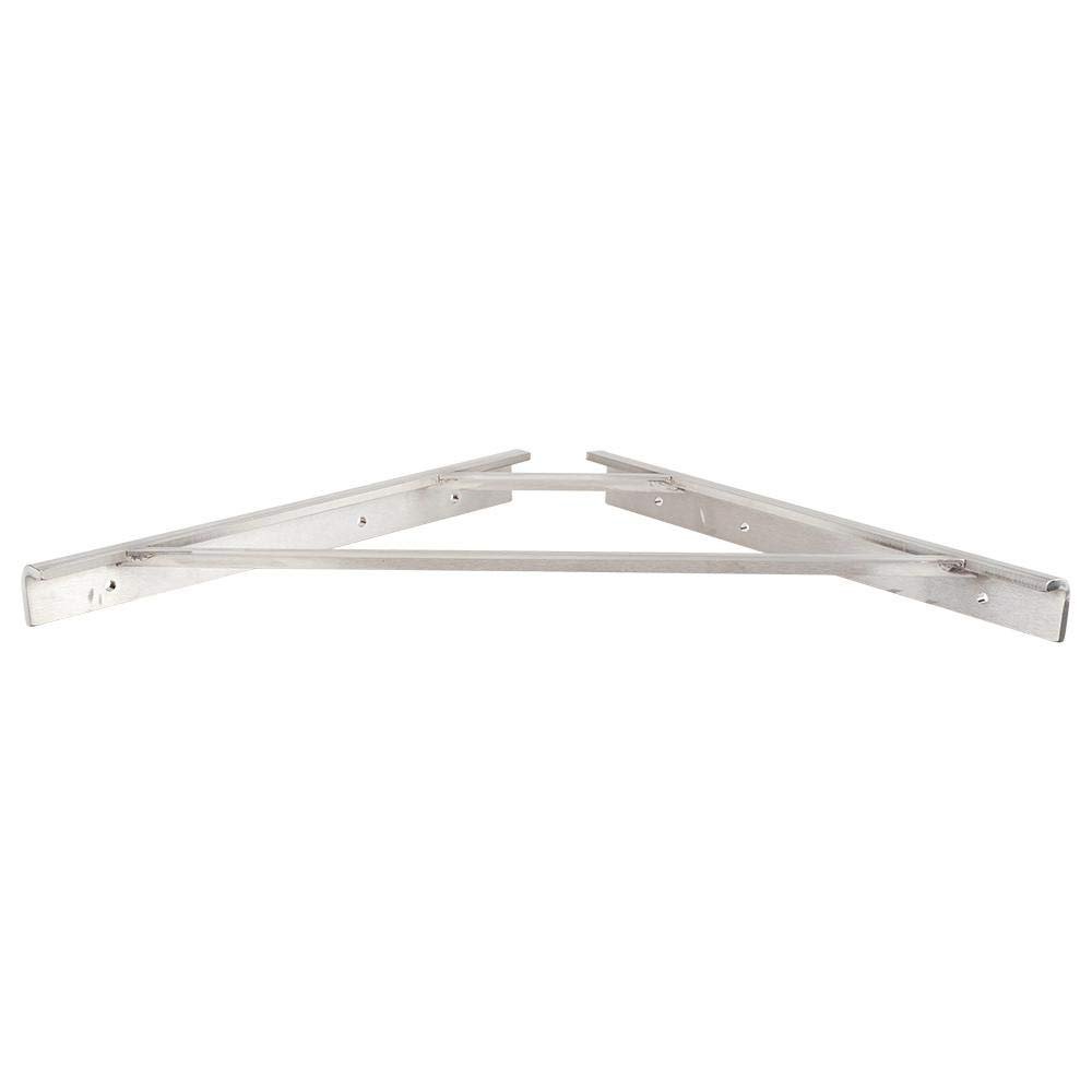 Cascata Hidden Shower Bench Bracket - Stainless Steel - Federal Brace - Made in America