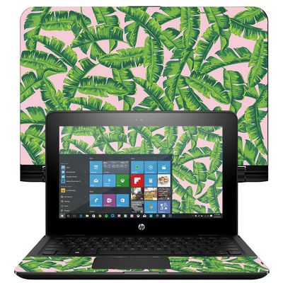 MightySkins Skin Compatible with HP x360 Convertible 11" (2017)  Jungle Glam | Protective, Durable, and Unique Vinyl Decal wrap Cover | Easy to Apply, Remove, and Change Styles | Made in The USA
