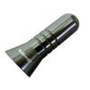 VMS RACING 35mm 1.38 inch Gunmetal CNC Machined Billet Aluminum Antenna Compatible with Jeep Wrangler JK JKU Series Also Called Gun Metal Dark Silver Gray Grey view 1
