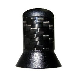 35mm Real Hand-Laid BLACK CARBON FIBER CNC Machined Billet Aluminum Short Super Euro Antenna for KIA SORENTO