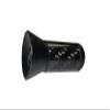 35mm Real Hand-Laid BLACK CARBON FIBER CNC Machined Billet Aluminum Short Super Euro Antenna for KIA SORENTO view 4