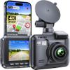 ROVE R2-4K Dash Cam Built-in WiFi 6 GPS Car Dashboard Camera Recorder with UHD 2160P, 2.4" IPS Screen, 150 Wide Angle, WDR, Night Vision view 1