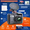 ROVE R2-4K Dash Cam Built-in WiFi 6 GPS Car Dashboard Camera Recorder with UHD 2160P, 2.4" IPS Screen, 150 Wide Angle, WDR, Night Vision view 3