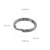 Foto&Tech Stainless Steel Round Lug Ring Camera Strap Split Ring for Small Cameras (4 pcs, Original) view 3