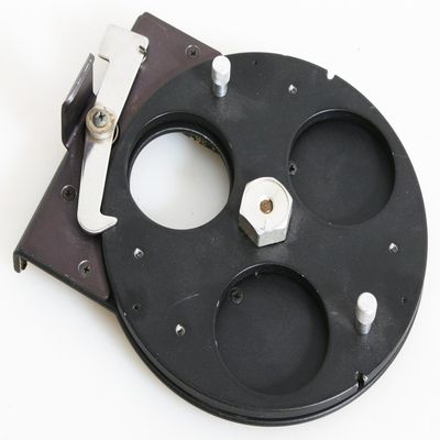 3 LENS TURRET FOR OMEGA D-5/D-6 4X5 ENLARGERS