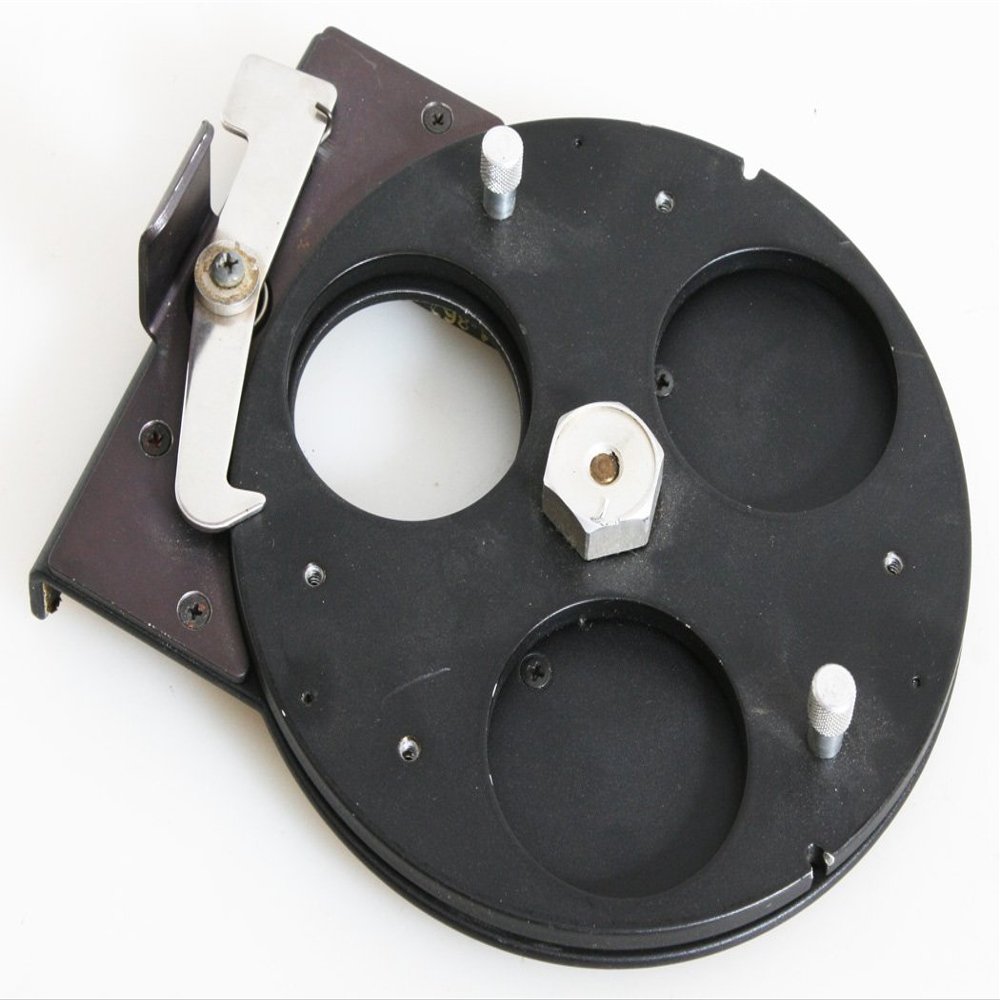 3 LENS TURRET FOR OMEGA D-5/D-6 4X5 ENLARGERS