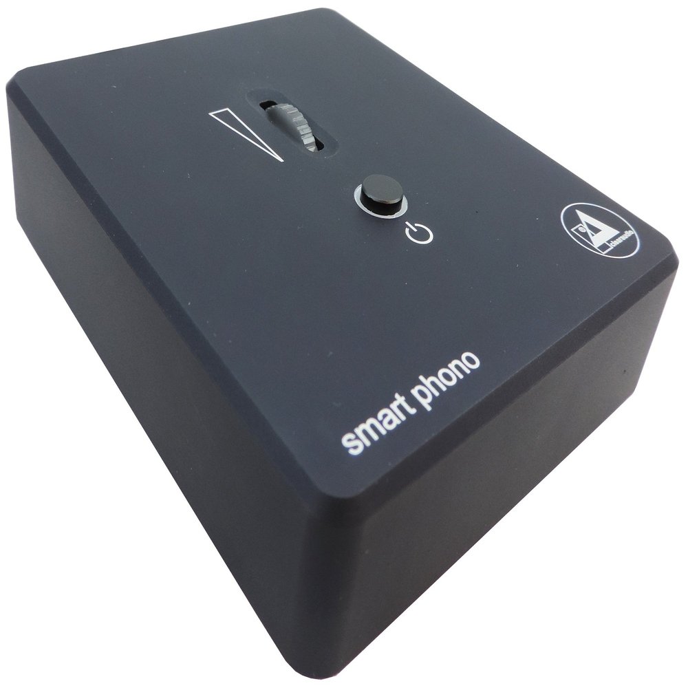 Clearaudio Smart Phono v2 MM/MC Phono Preamp with Adjustable gain (Black)