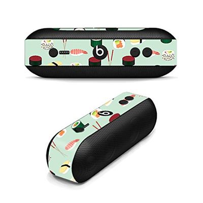 MightySkins Skin Compatible With Beats by Dr. Dre Pill Plus - Sushi | Protective, Durable, and Unique Vinyl Decal wrap cover | Easy To Apply, Remove, and Change Styles | Made in the USA