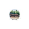 Train Scene Design #001 - Trains Locomotives - DECORATIVE Glossy CERAMIC Cupboard Cabinet PULLS Dresser Drawer KNOBS view 1