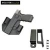 HolsterBuilder OWB Closed Belt Loop Kit - 1.5" with Single Pre Drilled Hole | Secure Holster Attachment, Universal Belt Fit, Hardware Included view 2
