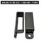 HolsterBuilder OWB Closed Belt Loop Kit - 1.5" with Single Pre Drilled Hole | Secure Holster Attachment, Universal Belt Fit, Hardware Included view 4