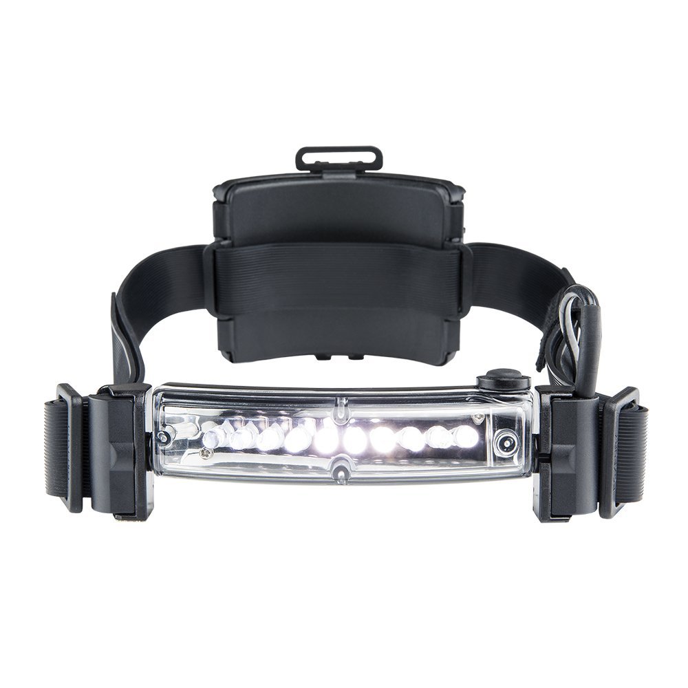 Fox Fury 410-L06 Command LoPro Fire and Impact Resistant Waterproof White LED Helmet Light, 65 Lumens