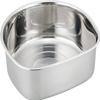 Wahei Freiz SUI-6049 Washtub, D-Shaped, Rubber Feet Included, Cold Water, Soak and Place Wash view 1