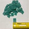 A 05 Jade - Green 3/4" Glass Tile - 1/2 lb Bag - Hakatai Glass Tile view 2