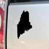 Nashville Decals Maine Vinyl Decal Laptop Car Truck Bumper Window Sticker, 6" x 4", Black view 1