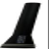 5 BLACK with WHITE RINGS Heavy Gauge CNC Machined Billet Aluminum Short ANTENNA for KIA FORTE view 1