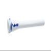 5" WHITE with BLUE RINGS Heavy Gauge CNC Machined Billet Aluminum Short ANTENNA for KIA FORTE view 3