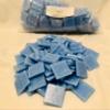 B 11 Bright Blue - 3/4" Blue Glass Tile - 1/2 lb Bag - Hakatai Glass Tile view 1