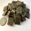 B 32 Teak - 3/4" Brown Glass Tile - 1/2 lb Bag - Hakatai Glass Tile view 3